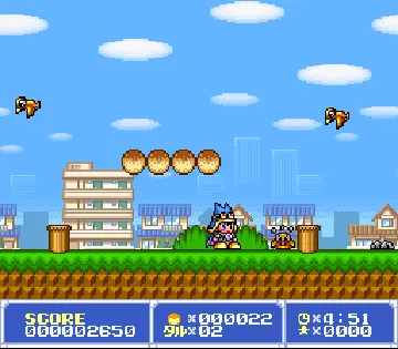 Magical Taruruuto-kun - Magic Adventure (Japan) screen shot game playing